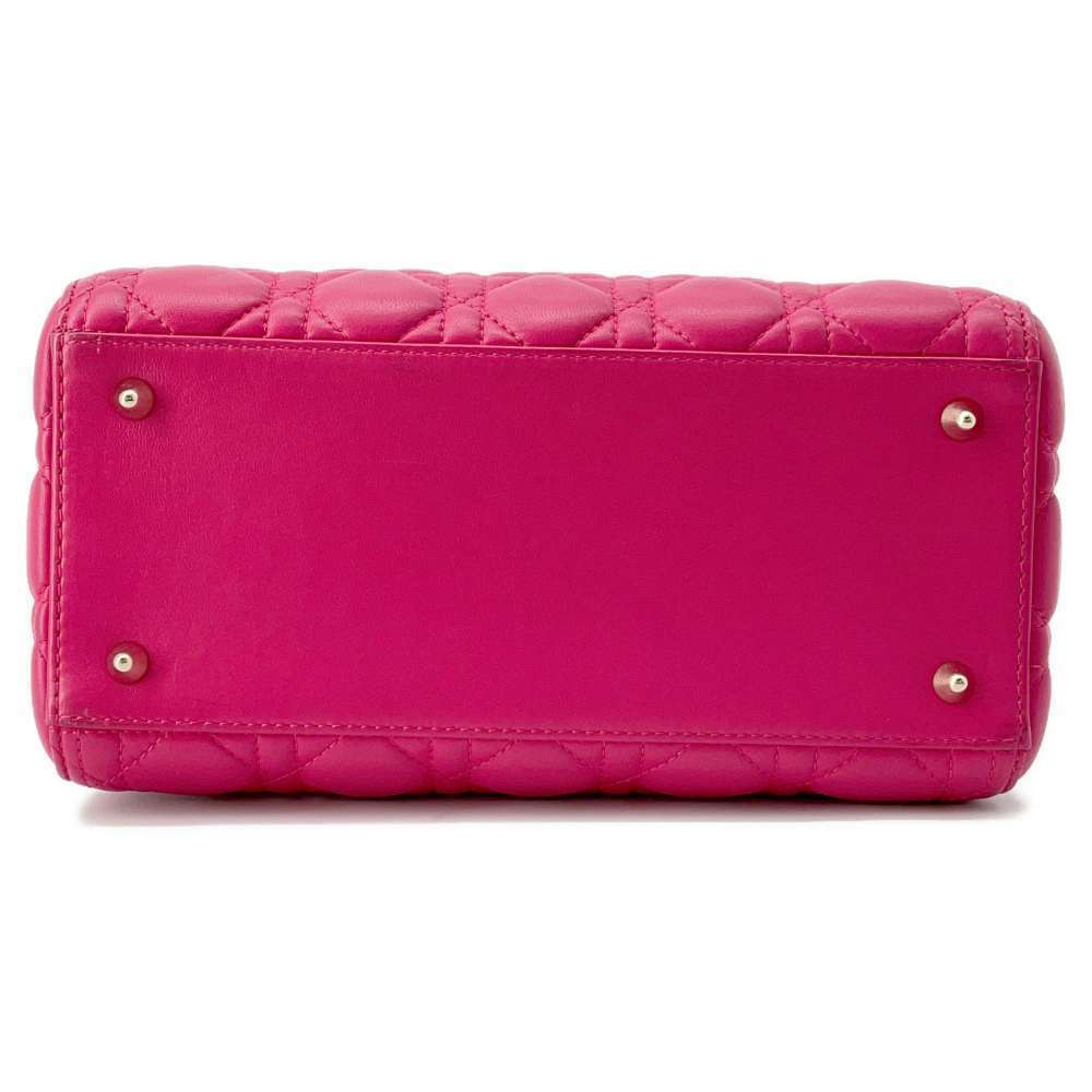 Christian Dior handbag Lady Cannage shoulder bag - Picture 3 of 12